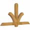 Ekena Millwork Redmond Rough Sawn Timber Gable Bracket, Western Red Cedar, 60"W x 32"H x 4"D x 4"F, 13/12 Pitch GBW060X32X0404RED00RWR - alternate 3